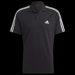 Essentials Piqué Emroidered Small Logo 3-Stripes, pikétröja, herr - T-Shirts & Pikéer - Essentials Piqué Emroidered Small Logo 3-Stripes, pikétröja, herr