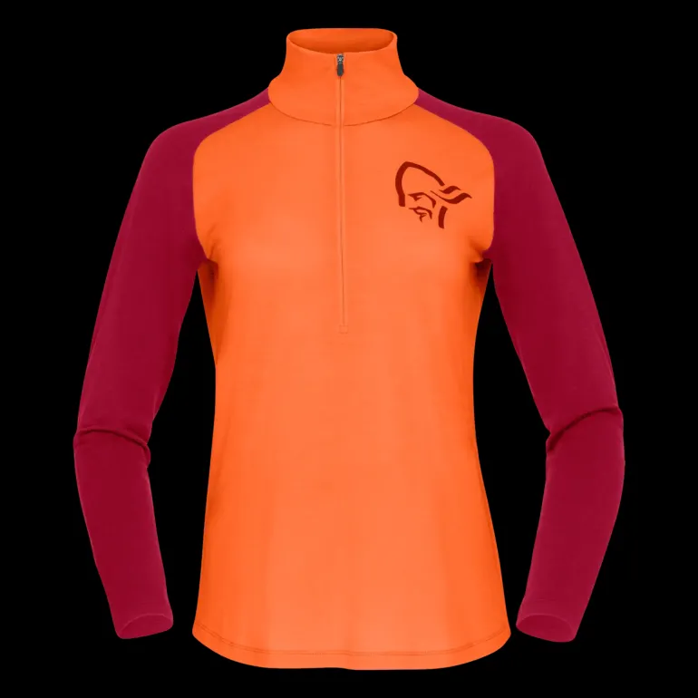 Femund Pureull Zip Neck W, ulltröja, dam - Ulltröjor - Femund Pureull Zip Neck W, ulltröja, dam