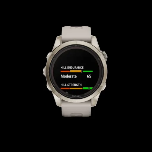 Garmin fenix 7S Pro – Sapphire Solar Edition, Soft Gold, GPS smartklocka, unisex - Pulsklocka - Garmin fenix 7S Pro – Sapphire Solar Edition, Soft Gold, GPS smartklocka, unisex