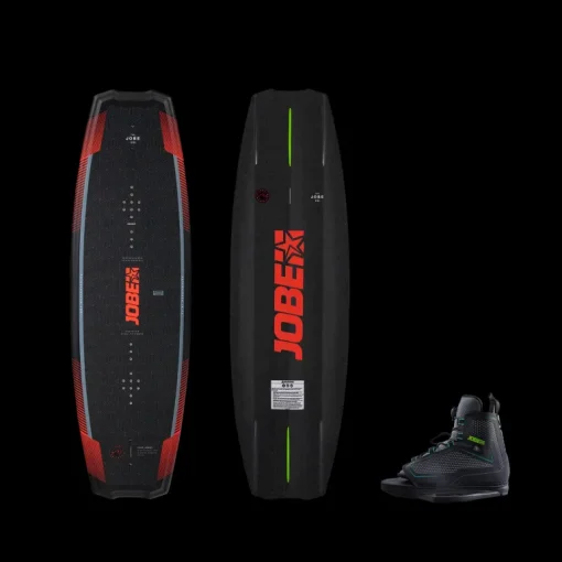 Jobe Logo Wakeboard 138 & Maze Bindings Set, wakeboard unisex - Wakeboard - Jobe Logo Wakeboard 138 & Maze Bindings Set, wakeboard unisex