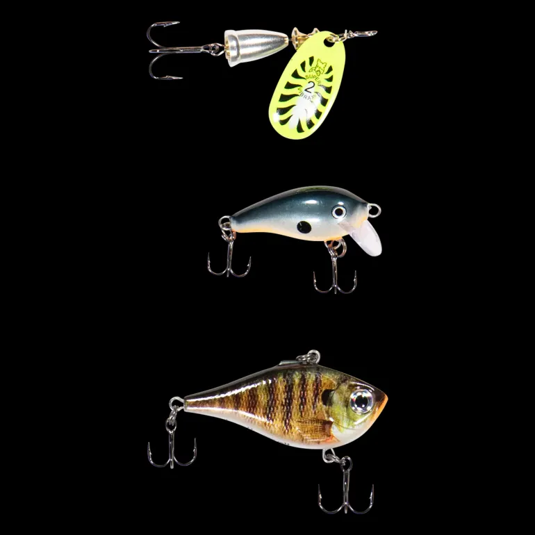 Kalatakuu Ahven Aurinkoinen -viehesarja, fiskesluk - Dragset - Kalatakuu Ahven Aurinkoinen -viehesarja, fiskesluk