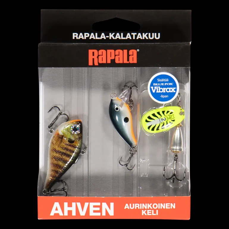 Kalatakuu Ahven Aurinkoinen -viehesarja, fiskesluk - Dragset - Kalatakuu Ahven Aurinkoinen -viehesarja, fiskesluk