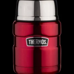 King Vakuum Food Jar 470 Ml Red, mattermos - Termos - King Vakuum Food Jar 470 Ml Red, mattermos