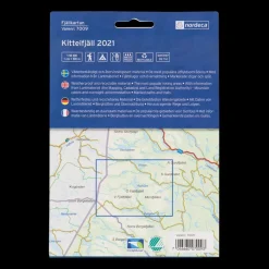 Kittelfjäll 1:50 000, fjellkart Sverige - Kartor - Kittelfjäll 1:50 000, fjellkart Sverige