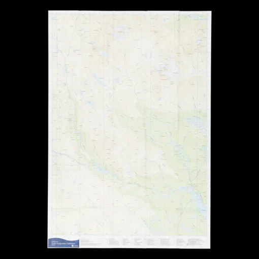 Kungsleden-Kvikkjokk 1:50 000, fjellkart Sverige - Kartor - Kungsleden-Kvikkjokk 1:50 000, fjellkart Sverige