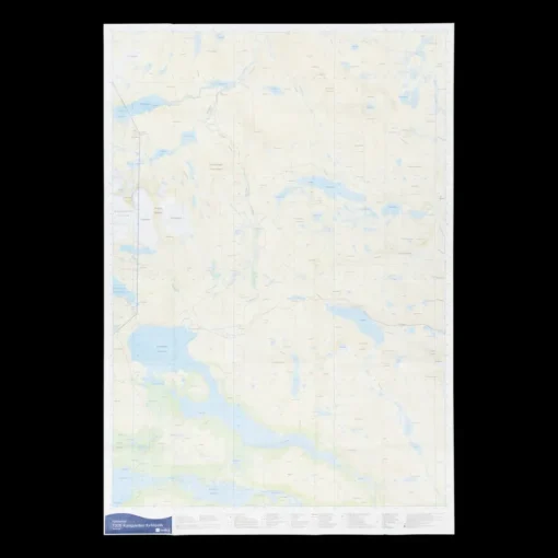 Kungsleden-Kvikkjokk 1:50 000, fjellkart Sverige - Kartor - Kungsleden-Kvikkjokk 1:50 000, fjellkart Sverige