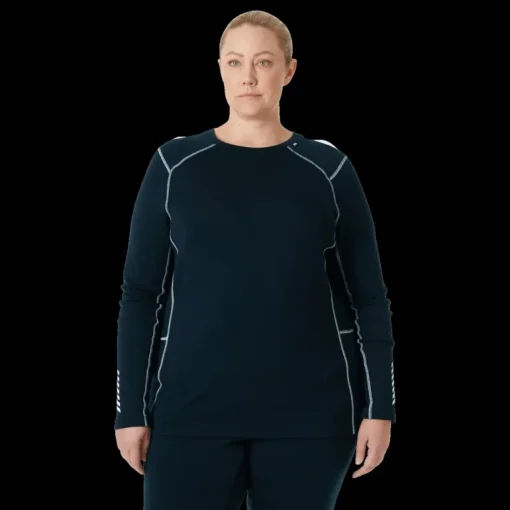 LIFA Merino Midweight Crew Plus, ulltröja, dam - Överdelar Ull Dam - LIFA Merino Midweight Crew Plus, ulltröja, dam