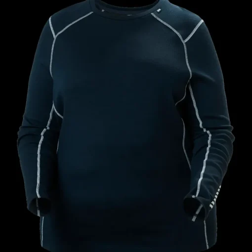 LIFA Merino Midweight Crew Plus, ulltröja, dam - Överdelar Ull Dam - LIFA Merino Midweight Crew Plus, ulltröja, dam