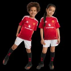 Manchester United Home Mini 2024/25, fotbollskit, barn - Premier League - Manchester United Home Mini 2024/25, fotbollskit, barn