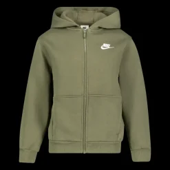 Nike Club Fleece Big Kids' Full-Zip, huvjacka, junior - Fritidströjor - Nike Club Fleece Big Kids' Full-Zip, huvjacka, junior