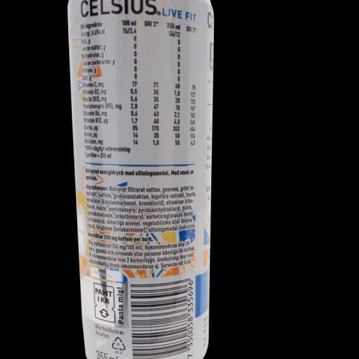 Orange Rush, energidryck - Energidryck - Orange Rush, energidryck