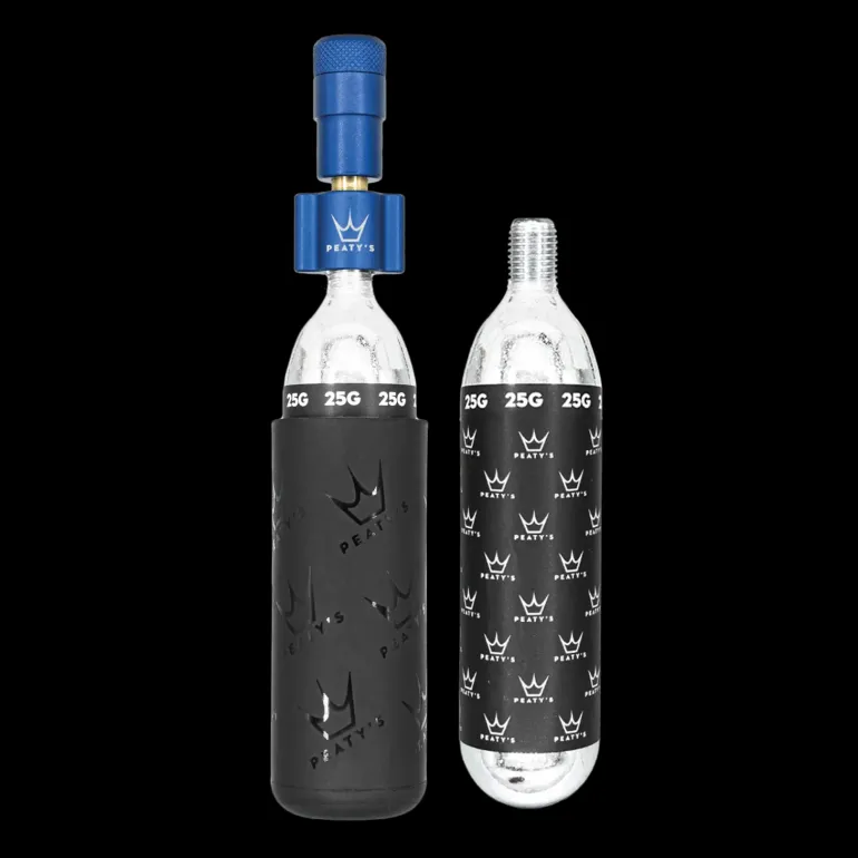 Peaty's Holeshot CO2 Tyre Inflator 25g, CO2-pump, CO2-patroner - Cykelpump - Peaty's Holeshot CO2 Tyre Inflator 25g, CO2-pump, CO2-patroner