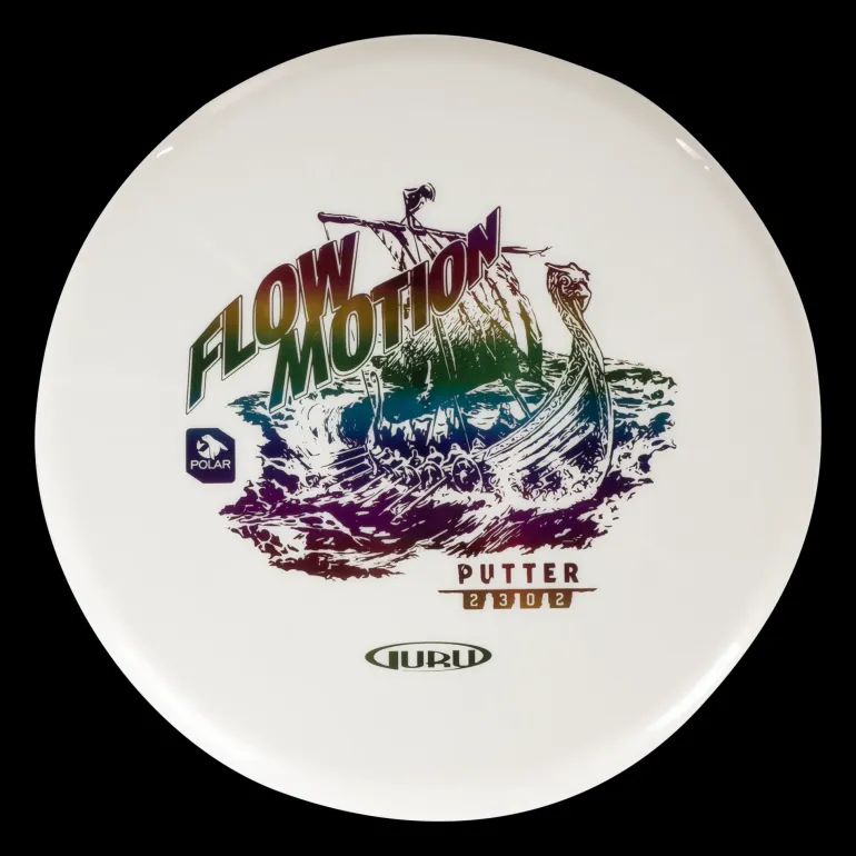 Polar Line Putter Flow Motion, 170-175g White, putter frisbeegolf - Discgolf - Polar Line Putter Flow Motion, 170-175g White, putter frisbeegolf