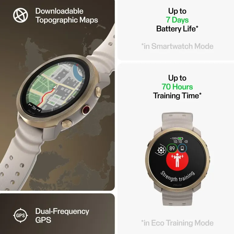 Polar Vantage M3 S-L, smartklocka - Pulsklocka - Polar Vantage M3 S-L, smartklocka