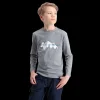 Storsola Printed Long Sleeve, tröja junior - Fritids-T-Shirts - Storsola Printed Long Sleeve, tröja junior
