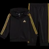 3 Stripes Shiny Tracksuit, tracksuit, junior - Träningsset - 3 Stripes Shiny Tracksuit, tracksuit, junior