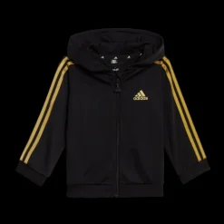 3 Stripes Shiny Tracksuit, tracksuit, junior - Träningsset - 3 Stripes Shiny Tracksuit, tracksuit, junior