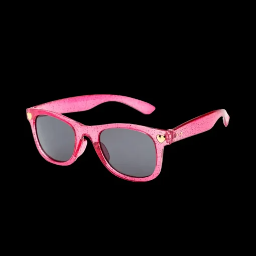 10 Waye Kids Strong Glitter Pink W Metal Hearts, solglasögon, junior - Lifestyle - 10 Waye Kids Strong Glitter Pink W Metal Hearts, solglasögon, junior